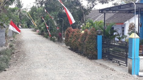 1 desa - straat nu klaar voor asfalt